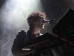 MGMT keyboardist Ben Goldwasser performs Saturday night at the Bunbury Music Festival in Cincinnati.
Contributed photo by Ryan Podracky.
