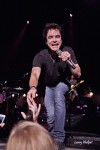 File Photo: Jimmy Stafford, Scott Underwood and Pat Monahan of Train perform in Indianapolis in 2013. (Photo Credit: Larry Philpot of soundstagephotography.com
