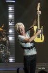 File Photo: Kevin Cronin, Bruce Hall, Dave Amato, Neil Doughty of REO Speedwagon perform in Muncie, Indiana in, 2014. Used with Permission. (Photo Credit: Larry Philpot)