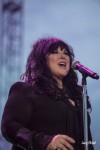 File Photo: Ann and Nancy Wilson of the band "Heart" at a performance in Anderson, Indiana, in 2014. (Photo Credit: Larry Philpot/ soundstagephotography.com)