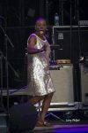 Sharon Jones performing in Indianapolis, 2016. Photo Credit: Larry Philpot