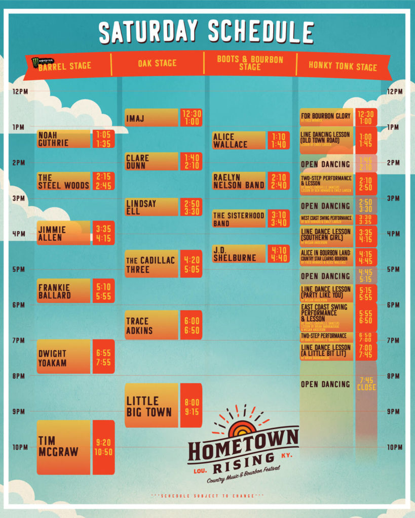 Hometown Rising Country Music & Bourbon Festival Onstage