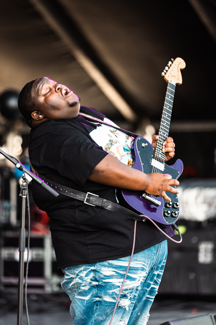 American blues guitarist Christone Kingfish Ingram performs in Nashville