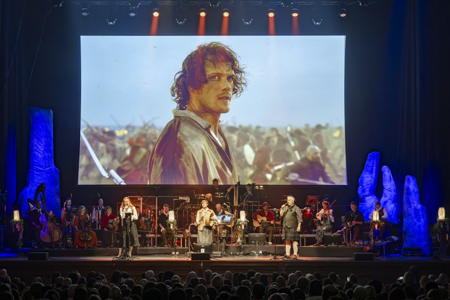 Live concert photography from Outlander in Concert: Echoes Through the Highlands at Usher Hall in Edinburgh.